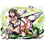  alpha_transparency blonde_hair brown_eyes brown_hair collarbone divine_gate dress drill_hair elbow_gloves food food_themed_hair_ornament frilled_dress frills fruit full_body gloves grape_hair_ornament hair_ornament hat holding ladle long_hair looking_at_viewer magical_girl magical_patissier_kosaki-chan mini_hat multicolored_hair nisekoi official_art onodera_kosaki open_mouth pastry_bag short_sleeves side_ponytail solo strawberry transparent_background two-tone_hair ucmm very_long_hair white_gloves 