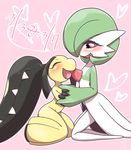  artist_request gardevoir mawile pokemon red_eyes 