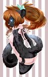  anthro breasts butt feline female fur hair looking_at_viewer mammal nipple_bulge side_boob smile solo tavin virgin_killer_sweater 