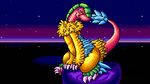  ambiguous_gender archeops avian digital_media_(artwork) feathers flygon_(artist) lapatte markeyjester nintendo pixel_(artwork) pok&eacute;mon video_games 