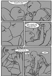  blush comic grind kissing leonardo_(tmnt) male male/male raphael_(tmnt) reptile scalie sneefee teenage_mutant_ninja_turtles text thrust turtle 