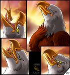  2009 ambiguous_gender avian beak bird claws comic duo eagle falling fear feathered_wings feathers feral hi_res mammal mouse oral_vore riproarrex rodent saliva skyra_(rrrex) swallowing throat vore wings 