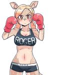  artist_request blonde_hair boxing_gloves brown_eyes furry kangaroo long_hair 