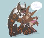  balls bat big_balls big_penis camazotz cum deity male male/male mammal mayan_mythology norse_mythology olethros penis ratatoskr rodent size_difference smite squirrel tapering_penis wings 