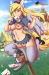  2017 animal_humanoid areola blonde_hair breasts clothed clothing clothing_lift derp_eyes derpy_hooves_(mlp) equine equine_humanoid feathered_wings feathers female footwear friendship_is_magic grey_feathers hair hi_res humanoid legwear long_hair mail mailbox mammal my_little_pony nipples pussy rainbowscreen shirt shirt_lift shoes skirt solo upskirt wings 