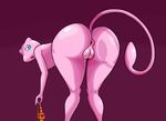  2017 anus athro bent_over big_breasts breasts butt chippo clothing digital_media_(artwork) female invalid_tag legendary_pok&eacute;mon legwear looking_back mew nintendo nude panties plump_labia pok&eacute;mon pok&eacute;morph puffy_anus purple_background pussy raised_tail shocked simple_background solo thick_thighs thigh_highs under_boob underwear video_games wide_hips 