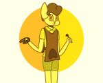  anthro apron artist clothing mammal palette teddybear ursid 