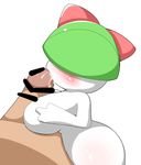  artist_request blush censored fellatio furry paizuri penis pokemon ralts 