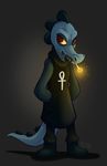  2017 alligator bea_(nitw) cigarette clothed clothing crocodilian duo female mammal night_in_the_woods orlandofox reptile scalie simple_background solo 