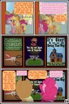  applejack_(mlp) big_macintosh_(mlp) blonde_hair comic equine female feral friendship_is_magic fur green_eyes gutovi-kun hair horse invalid_color male mammal my_little_pony orange_fur pink_hair pinkie_pie_(mlp) pony red_fur 