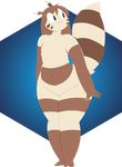  :3 anthro blue_eyes female fluffy fluffy_tail furret kori_(potoobrigham) nintendo pok&eacute;mon potoobrigham stripes video_games wide_hips 