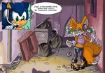  anthro bulge canine duo english_text fox hedgehog hypnosis male mammal miles_prower mind_control omegazuel_(artist) prostitution sonic_(series) sonic_the_hedgehog text 