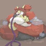  artist_request breasts deflation delphox furry pokemon red_eyes 