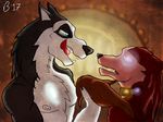  2017 adultery anthro balto balto_(film) canine cuckold dog female fur hair hi_res husky hypnosis jenna_(balto) male male/female mammal mind_control nude open_mouth spiral_eyes steele_(balto) teeth tongue vitaminbob 