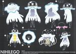  concept_art empty_eyes gen_1_pokemon gen_7_pokemon jellyfish lusamine_(pokemon) mind_control nihilego official_art pikachu pokemon pokemon_(creature) pokemon_(game) pokemon_sm ultra_beast 