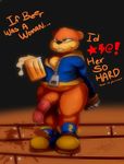  2017 anthro conker conker&#039;s_bad_fur_day english_text half-erect jaynatorburudragon male mammal penis rodent solo squirrel text video_games 