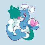  &lt;3 blue_body brionne cute gavs_art looking_at_viewer mammal marine nintendo one_eye_closed pinniped pok&eacute;mon seal solo video_games wink 