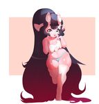  anthro breasts caprine clothed clothing female goat higgyy horn looking_at_viewer mammal slightly_chubby smile solo standing 