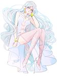  artist_name bishoujo_senshi_sailor_moon cross-laced_footwear dated earrings full_body head_tilt high_heels jewelry lavender_hair long_hair pink_legwear sailor_aluminum_seiren shoes signature sitting sleeveless solo thighhighs very_long_hair white_background white_footwear white_hair yukinami_(paru26i) 