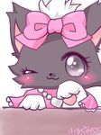  artist_request black_eyes cat dian_(jewelpet) furry jewelpet smile 