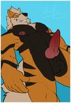  amwulf anthro arcanine canine male mammal muscular nintendo penis pok&eacute;mon video_games 