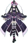  1girl accel_world accel_world_vs_sword_art_online black_hair character_request full_body mask sword_art_online white_skin 