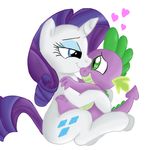  edit friendship_is_magic invalid_tag jbond mickeymonster my_little_pony painting rarity_(mlp) spike_(mlp) 