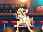  alcohol bar beverage breasts elvche equine fan_character female half-closed_eyes male mammal nude one_eye_closed public pussy saliva sex 