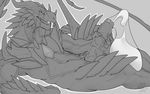  2017 anthro armor balls biceps big_penis claws condom cum cum_inside cum_on_penis cumshot digital_media_(artwork) dragon ejaculation erection excessive_cum fasttrack37d filled_condom greyscale hi_res horn huge_penis male masturbation monochrome muscular nude open_mouth orgasm penis rahkvi scalie simple_background sketch smile solo teeth tongue vein wearing_condom 