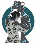  anthro duo feline fur hair hug male male/male mammal melamoryblack nude sad sketch standing 