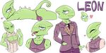  &lt;3 blue_eyes bulge butt chameleon clothing cute girly invalid_background keyhole_turtleneck leon_powalski lizard lying male muscular nintendo reptile salamikii scalie seductive_look smile spikes star_fox suit sweater tank_too video_games 