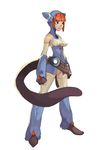  2016 animal_humanoid armor breasts breath_of_fire cleavage clothed clothing digital_media_(artwork) female hair humanoid lin_(breath_of_fire) sa-ryong simple_background solo video_games white_background 