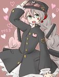  6269 7753 character_name gakuran goggles goggles_on_head hat heart magical_girl mahou_shoujo_ikusei_keikaku mahou_shoujo_ikusei_keikaku_limited multicolored_hair open_collar school_uniform solo two-tone_hair 