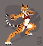  caindra_(artist) clothing female fur kung_fu_panda master_tigress orange_fur panties underwear 