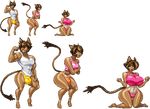  anthro big_breasts bikini breasts bulge cat clothing dumb feline female invalid_tag male mammal muscular pixels roki shirt swimsuit thick_thighs thong transformation unnoticeableperson wide_hips 