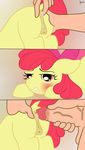  anal anal_penetration animal_genitalia anus apple_bloom_(mlp) bestiality bow cub cum duo earth_pony equine female feral floppy_ears friendship_is_magic grinch_(artist) horse human male male/female mammal my_little_pony penetration penis pony pussy young 