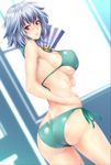  ass bikini erect_nipples infinite_stratos sarashiki_tatenashi swimsuits underboob zucchini 