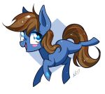 2017 blue_body blue_eyes blue_fur blue_markings blue_pupils blush brown_mane brown_tail colored data_pony_(datapony) digital_drawing_(artwork) digital_media_(artwork) earth earth_pony english_description equid equine fan_character feral fur fur_markings hasbro hooves horse ipun light lighting long_tail male male_feral mammal mane markings medium_mane multicolored_mane my_little_pony open_mouth open_smile pink_mouth planet pony pose pupils quadruped shaded signature simple_background simple_shading smile solo star_(marking) star_pupils tail two_tone_mane two_tone_tail unguligrade