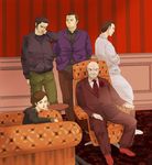  artist_request brown_hair chair claude_speed flower formal grand_theft_auto grand_theft_auto_3 joey_leone mafia maria_latore rose salvatore_leone sitting suit toni_cipriani 