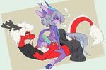  anthro cum cum_in_pussy cum_inside dragon duo eastern_dragon elh_(ballet) female hybrid male male/female nikinazu nude on_top penis purple_skin red_skin reverse_cowgirl_position sex simple_background size_difference smaller_female styx_y._renegade two_tone virgin_killer_sweater 