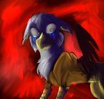  18gingasoldier avian blood childhood creepy daigarus digital_media_(artwork) drawing dream feral form gryphon horrify invalid_tag male memory nightmare scared scene solo standing young 