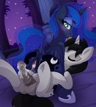  2017 after_sex anus balls blue_eyes butt cum cum_in_pussy cum_inside cutie_mark equine eyes_closed fan_character female feral friendship_is_magic half-closed_eyes horn looking_down male male/female mammal my_little_pony open_mouth pearlyiridescence penis princess_luna_(mlp) pussy tongue tongue_out unicorn winged_unicorn wings 