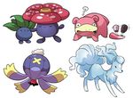  ? alolan_form drifblim fangs gen_1_pokemon gen_4_pokemon mary_cagle ninetales no_humans oddish pepper pepper_shaker pokemon pokemon_(creature) salt salt_shaker slowpoke vileplume 