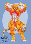  feline female kung_fu_panda mammal master_tigress muscular muscular_female pokkuti sleuth tiger 