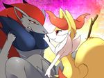  braixen flirting nintendo pok&eacute;mon video_games zoroark 