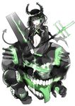  alternate_costume bad_id bad_twitter_id black_hair black_rock_shooter bxr commentary_request curly_hair dead_master demon_tail green_eyes horns kantai_collection looking_at_viewer midriff navel shinkaisei-kan smile tail teeth tongue wings 