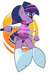  anthro chibi clothed clothing equine female footwear friendship_is_magic hair horn mammal my_little_pony polywomple shoes solo twilight_sparkle_(mlp) underwear unicorn 