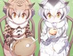  :| blonde_hair brown_coat brown_hair buttons chair closed_mouth coat curry curry_rice day dish eurasian_eagle_owl_(kemono_friends) expressionless eyebrows_visible_through_hair eyelashes food food_on_face fur_collar gloves gradient_hair grass grey_coat grey_hair hair_between_eyes head_wings holding holding_spoon kemono_friends large_buttons light_brown_hair long_sleeves looking_at_viewer mochi_(mochi444420) multicolored multicolored_clothes multicolored_coat multicolored_hair multiple_girls northern_white-faced_owl_(kemono_friends) orange_eyes outdoors rice rice_on_face sitting smile spoon spoon_in_mouth tsurime white_coat white_gloves white_hair wings wooden_chair yellow_eyes 