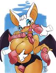  2017 anthro bat bat_wings big_breasts blue_eyes blush breasts clothed clothing disembodied_hand disembodied_penis eyelashes eyeshadow female hair handjob humanoid_penis makeup male male/female mammal membranous_wings penis penis_everywhere rouge_the_bat sex solo_focus sonic_(series) thigh_sex titfuck tongue tongue_out topless vein white_hair wings zwitterkitsune 