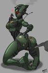  &lt;3 1_eye absurd_res anus armpits assaultron blush breasts butt cum digital_media_(artwork) fallout female grey_background hi_res machine muhut not_furry nude pussy robot simple_background solo video_games 
